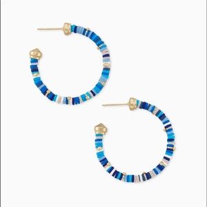 Kendra Scott Reece Gold Small Hoop Earrings